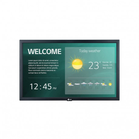 LG digitaalne reklaamiekraan 22SM3G-B 54.6cm (21.5') IPS Wi-Fi 250cd/m² Full HD sisseehitatud protse
