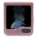 Guess Glitter Script case for Samsung Galaxy Z Flip 5 - pink