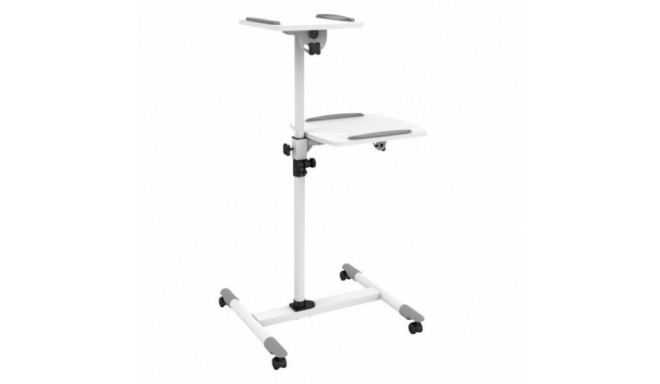 Universal projector/notebook trolley two shelvy