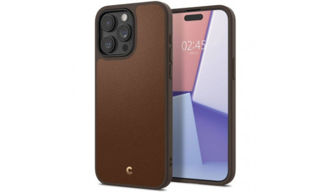 Spigen "Cyrill Kajuk MAG iPhone 15 Pro Max" Saddle Brown