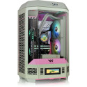 Thermaltake The Tower 300 hellgruen/rosa Tempered Glass