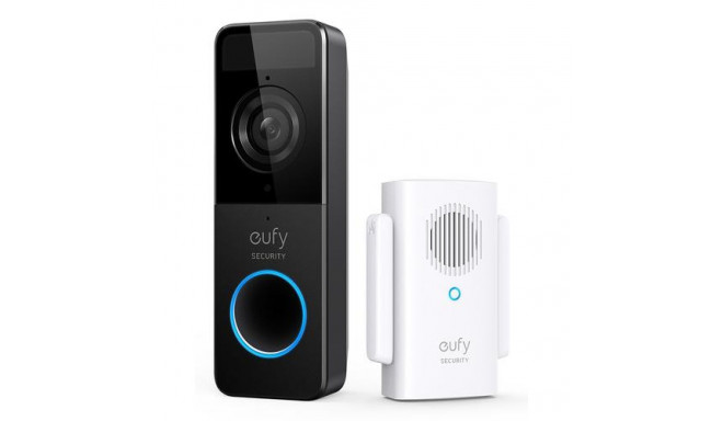 Eufy Security, Wi-Fi Video Doorbell Kit, White, 1080p-Grade Resolution, 120-day Battery, No Monthly 