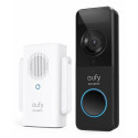 Eufy Security, Wi-Fi Video Doorbell Kit, White, 1080p-Grade Resolution, 120-day Battery, No Monthly 