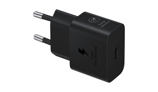 Samsung power adapter USB-C 25W, black