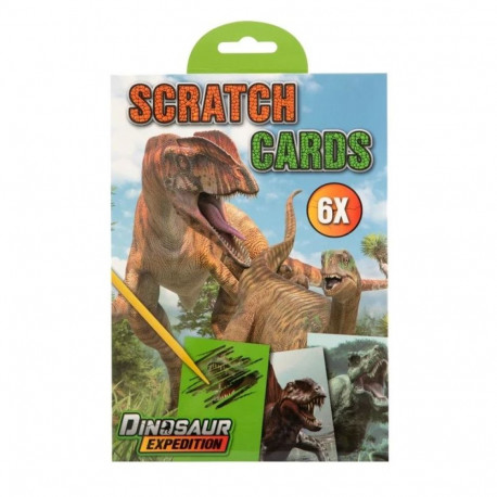 Kraapimiskunst Dinosaurus 6 lk