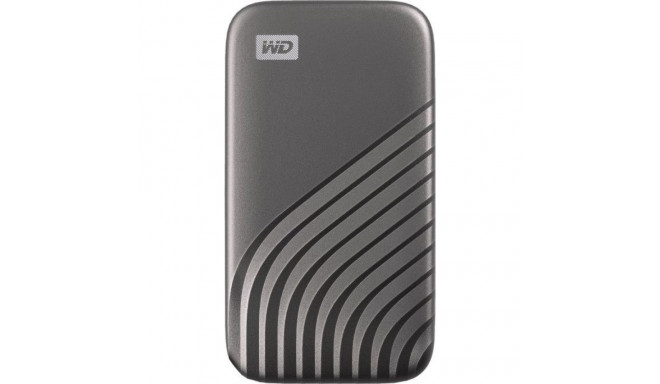 WD My Passport 4TB väline SSD-ketas Hall (WDBAGF0040BGY-WESN)