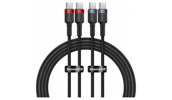 Baseus USB-C - USB-C Cable 1m Black (BSU4887)