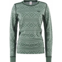 Brubeck Women's Thermal Blouse FLOKE LS, Green, Size S