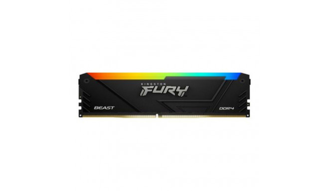 Kingston Technology FURY 16GB 3600MT/s DDR4 CL17 DIMM (2-DIMM komplekt) Beast RGB