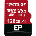 Patriot EP seeria MicroSDXC 128 GB Class 10 UHS-I/U3 A1 V30 kaart (PEF128GEP31MCX)