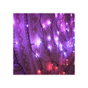 Twinkly Strings Nutikad LED Tuled 100 RGB (Mitmevärviline), 8m, Must juhe, 16M+ värvi