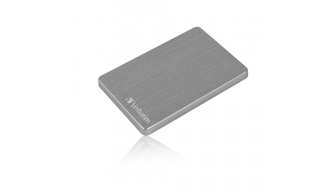 Verbatim Store 'n' Go ALU Slim Portable Hard Drive 1TB Space Grey