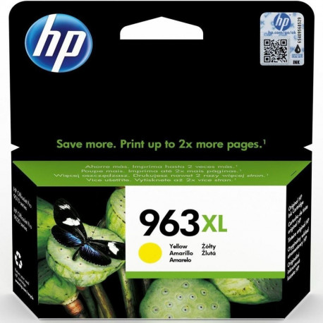 HP tindikassett 963XL originaalne suurmahtne, kollane