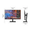 Samsung LS32B800PXU computer monitor 81.3 cm (32") 3840 x 2160 pixels 4K Ultra HD LCD Black