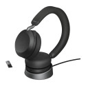 Jabra Evolve2 75 - USB-A UC lauastatiiviga - Must