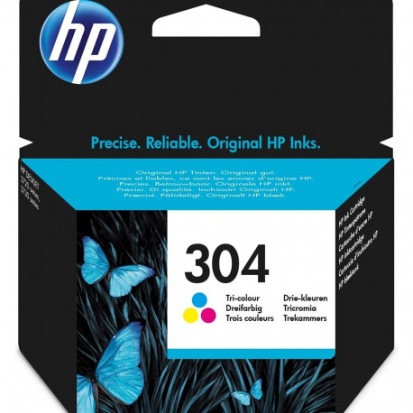 HP 304 originaal tsüaan, magenta, kollane