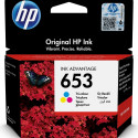 HP 653 1 pc(s) Original Standard Yield Cyan, Magenta, Yellow