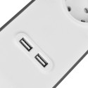 Belkin BSV401VF2M ülepinge kaitse Valge 4 pistikupesa 2 m