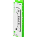 Belkin BSV401VF2M ülepinge kaitse Valge 4 pistikupesa 2 m