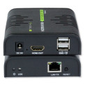 Techly IDATA HDMI-KVM2 KVM pikendaja Saatja ja vastuvõtja