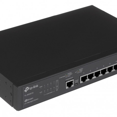 TP-Link lüliti Omada 8-pordiline Gigabit L2+ haldatav 2 SFP pesaga