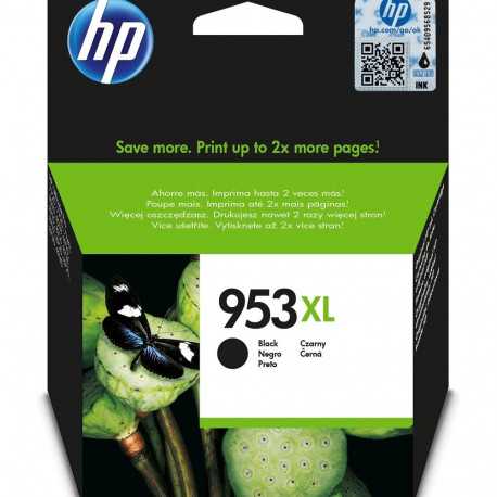 HP 953XL suure tootlikkusega must originaal tindikassett
