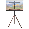 Techly ICA-TR50 TV mount 165.1 cm (65") Walnut