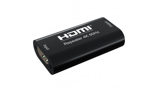 Techly HDMI 2.0 4K UHD 3D kordaja kuni 40 m