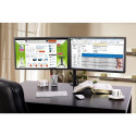 Techly ICA-LCD 382-D monitori kinnitus / alus 68,6 cm (27") Must Laua jaoks