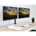 Techly ICA-LCD 382-D monitori kinnitus / alus 68,6 cm (27") Must Laua jaoks