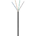 Techly ITP7-UTP-0100LO networking cable Black 100 m Cat5e U/UTP (UTP)