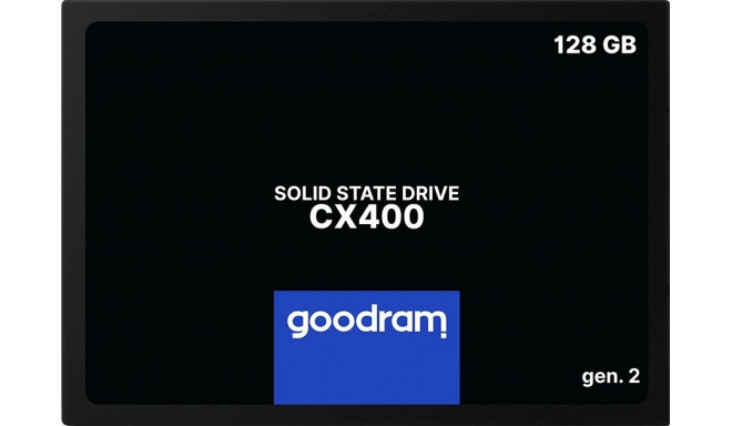 Goodram CX400 gen.2 2.5" 128 GB Serial ATA III 3D TLC  NAND