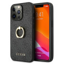 Guess GUHCP13L4GMRGR iPhone 13 Pro / 13 6.1" grey/grey hardcase 4G with ring stand