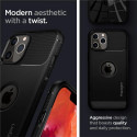Spigen Rugged Armor Case for iPhone 12 / iPhone 12 Pro - Matte Black