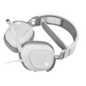 HS80 RGB USB Wired Headset White