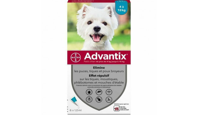 Мнсектицидный Advantix Пёс 4-10 kg 6 штук