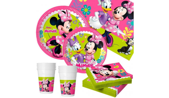 Набор предметов для вечеринки Minnie Mouse Happy Deluxe 89 Предметы 16