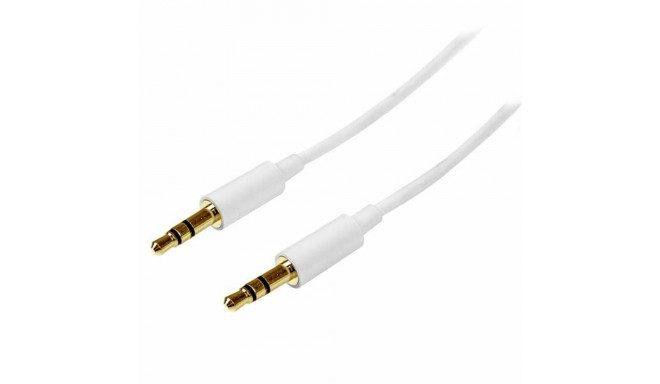 Audio Jack Cable (3.5mm) Startech MU2MMMSWH White