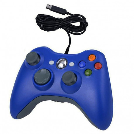 KX13B PAD PC DUAL SHOCK XBOX STYLE BLUE