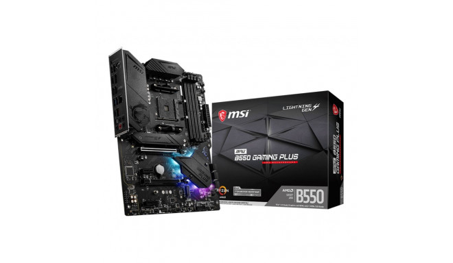 MSI MPG B550 GAMING PLUS emaplaat ATX Socket AM4 AMD B550 4719072731885