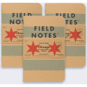 New Era Notes Field Notes Chicago Edition Kratka 3 Pac