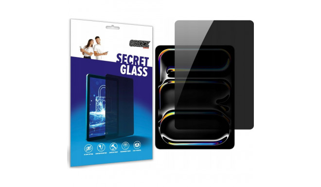 GrizzGlass Filter SecretGlass privaatsusklaas Apple iPad Pro 13" 2024 (7. põlvkond) jaoks