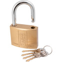 Gold-colored lock 60 mm