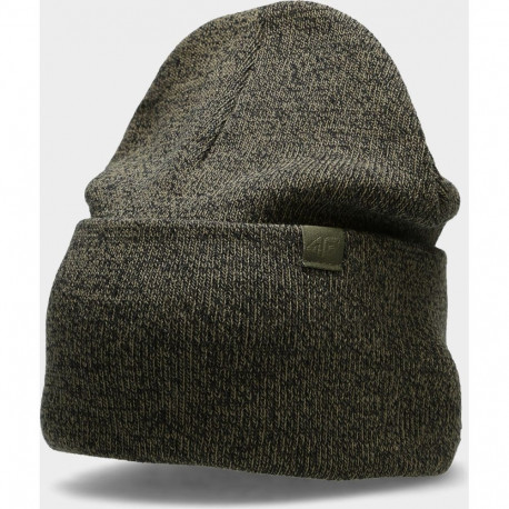 4f talvemüts H4Z22-CAM005 khaki melange suurus L