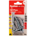 FISCHER tüüblid kruvidega SX Plus S, 8x40 mm, 10 tk.