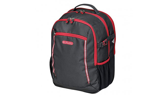 Herlitz Ulitmate School backpack Black Red 4008110256962