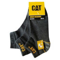 Male socks CAT ZCM0570 gray 39/42 3pr