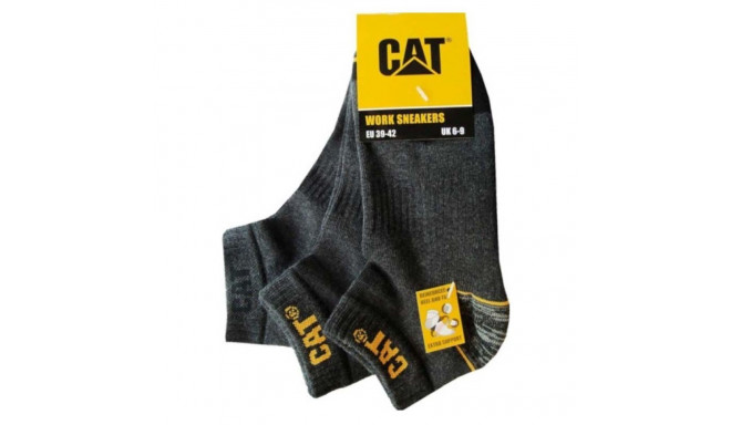 Male socks CAT ZCM0570 gray 39/42 3pr