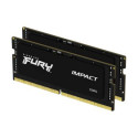 Kingston Fury Impact sülearvuti mälu, SODIMM, DDR5, 32 GB, 4800 MHz, CL38 (KF548S38IBK2-32)