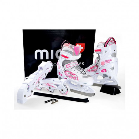 Roller skates Mico Princes 2in1 PW-126B-8 (40-43)